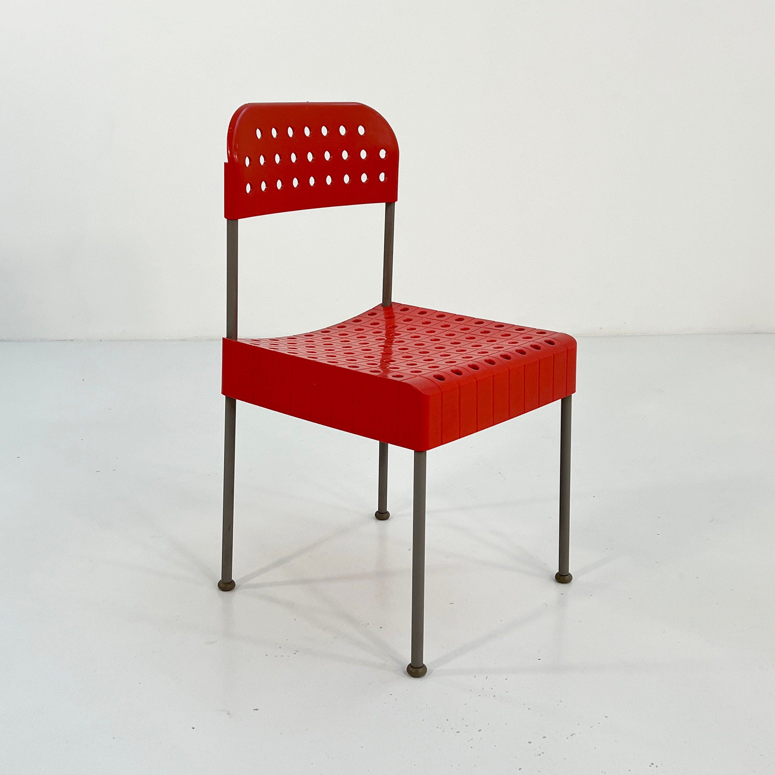 Red Box Chair by Enzo Mari for Anonima Castelli, 1970s | 2nd home