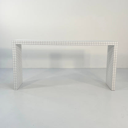 Table console Quaderna par Superstudio pour Zanotta, vintage 1970