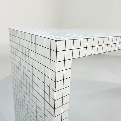 Table console Quaderna par Superstudio pour Zanotta, vintage 1970