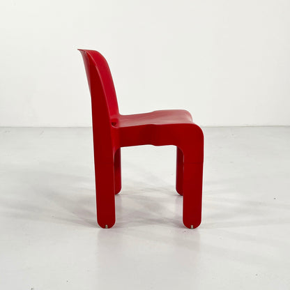 Red Model 4867 Universale Chair by Joe Colombo for Kartell, 1970s - 2nd home