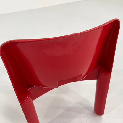 Red Model 4867 Universale Chair by Joe Colombo for Kartell, 1970s - 2nd home