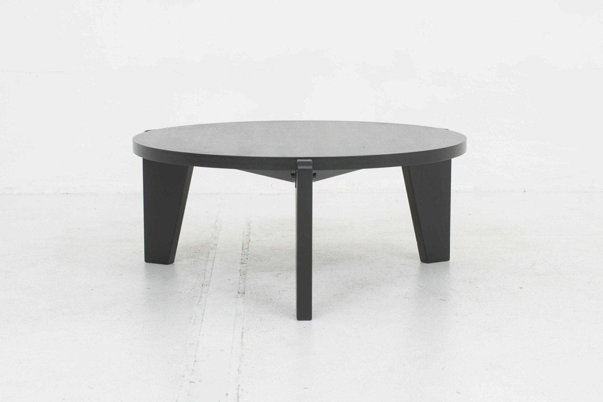 Jean Prouvé Guéridon Bas Couchtisch von Vitra in Schwarz - 2nd home