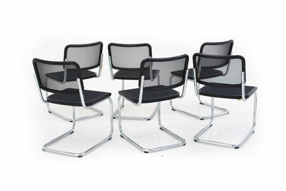 Marcel Breuer S32 Freischwinger mit Netzbezug von Thonet - 6er Set - 2nd home