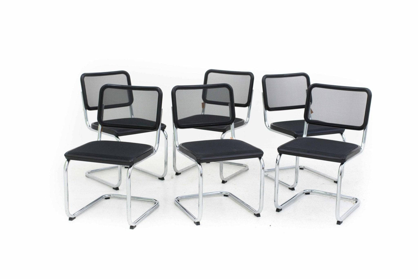 Marcel Breuer S32 Freischwinger mit Netzbezug von Thonet - 6er Set - 2nd home