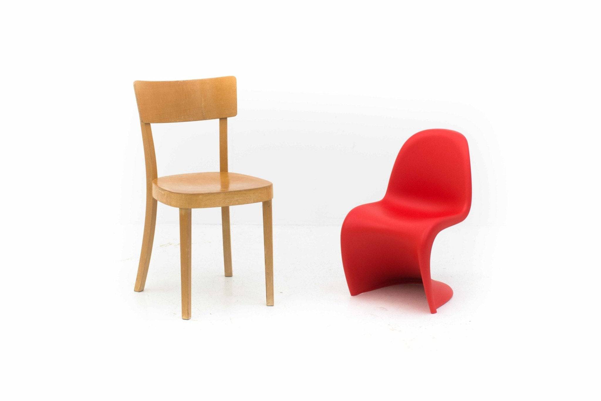 Verner Panton Junior Chair red Vintage 2nd home